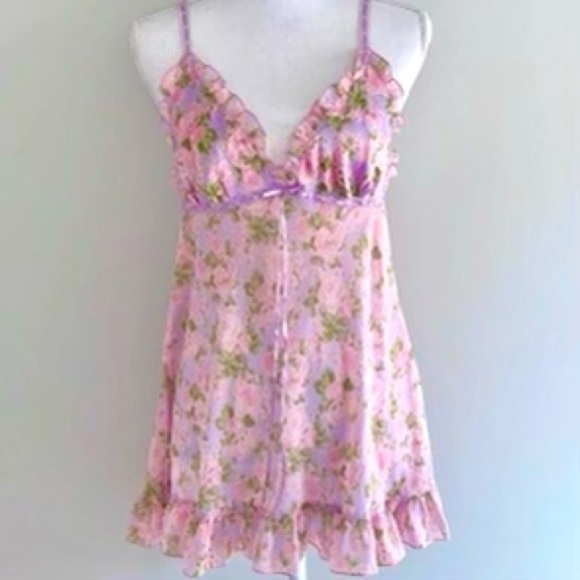 Victoria’s Secret vintage delicate floral slip